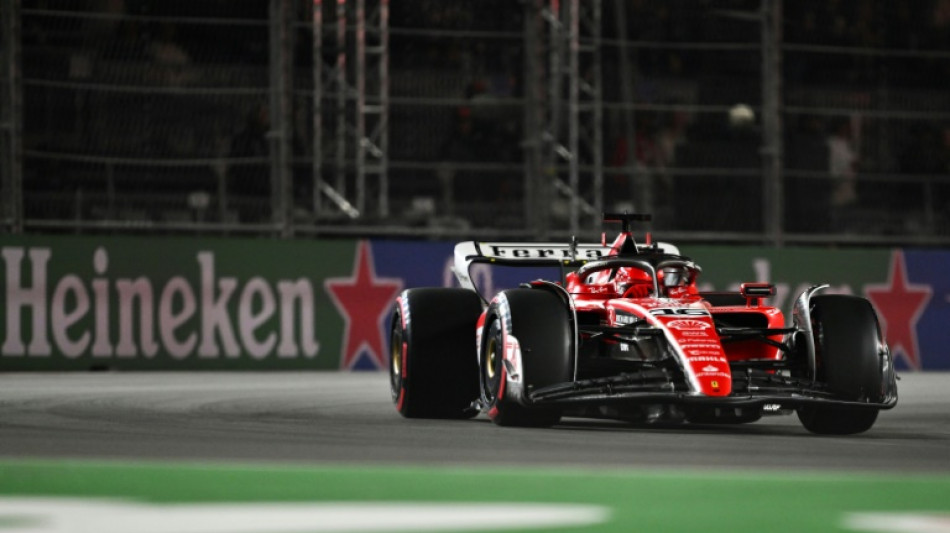 Charles Leclerc (Ferrari) logra la 'pole position' del GP de Las Vegas de F1