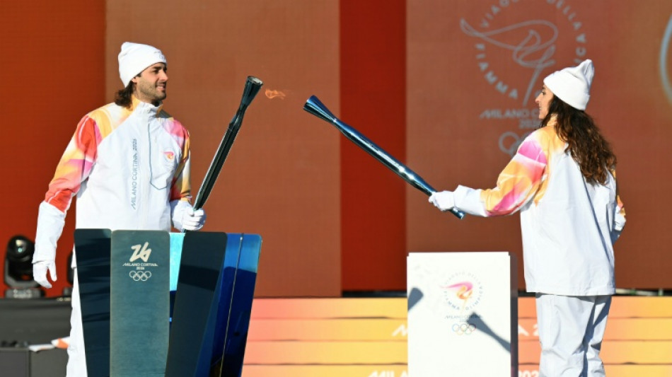 JO-2026: le relais de la flamme a débuté à Rome