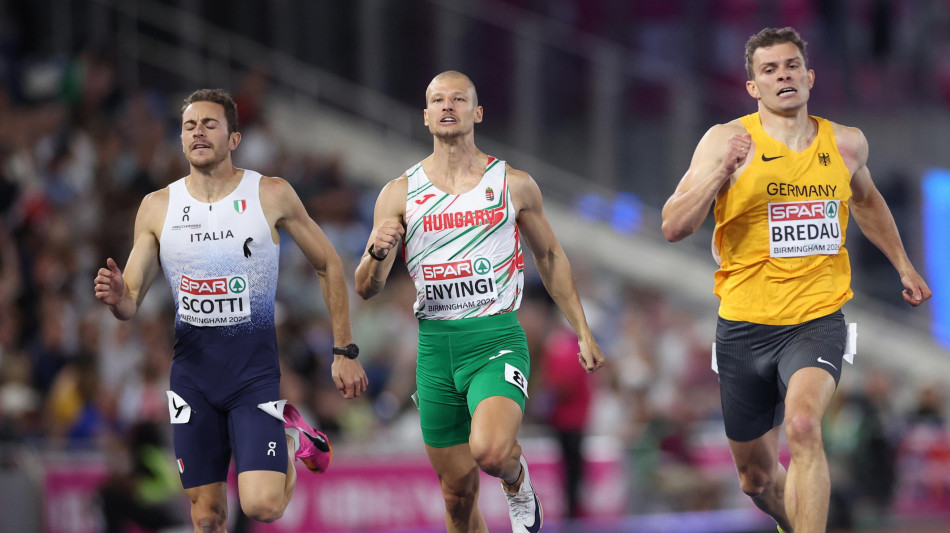 ++ Europei atletica: oro per l'Italia nella 4x400 uomini ++