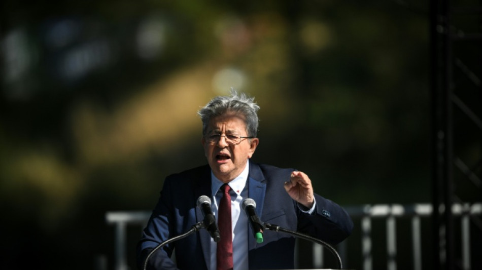 French poll shows Le Pen's biggest challenger may be hard left's Melenchon