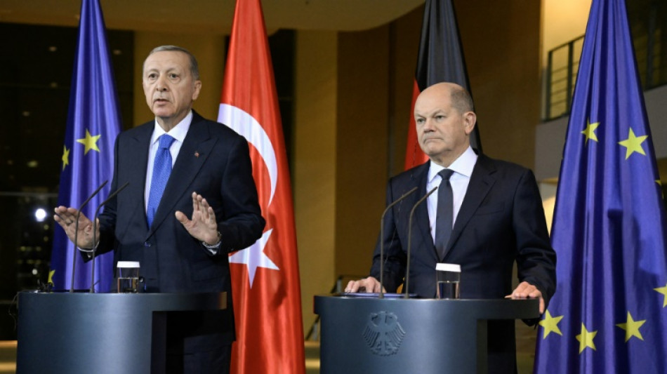 Scholz betont bei Erdogan-Besuch Selbstverteidigungsrecht Israels