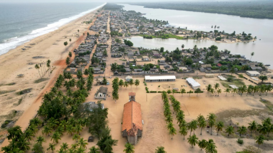 Ivory Coast village reburies relatives as rising sea engulfs cemetery