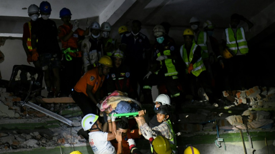 Les chances de sauvetage s'amenuisent en Birmanie et en Tha&iuml;lande, trois jours apr&egrave;s le s&eacute;isme