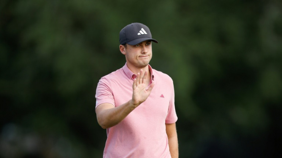 Sweden's Aberg grabs halfway lead at PGA Tour's RSM Classic