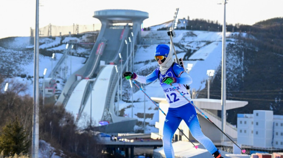 JO-2022/Biathlon: Anaïs Chevalier-Bouchet s'offre l'argent de l'individuel