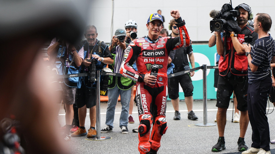 MotoGp: Malesia; Marc Marquez 'ok secondo posto, con pioggia volevo evitare caduta'