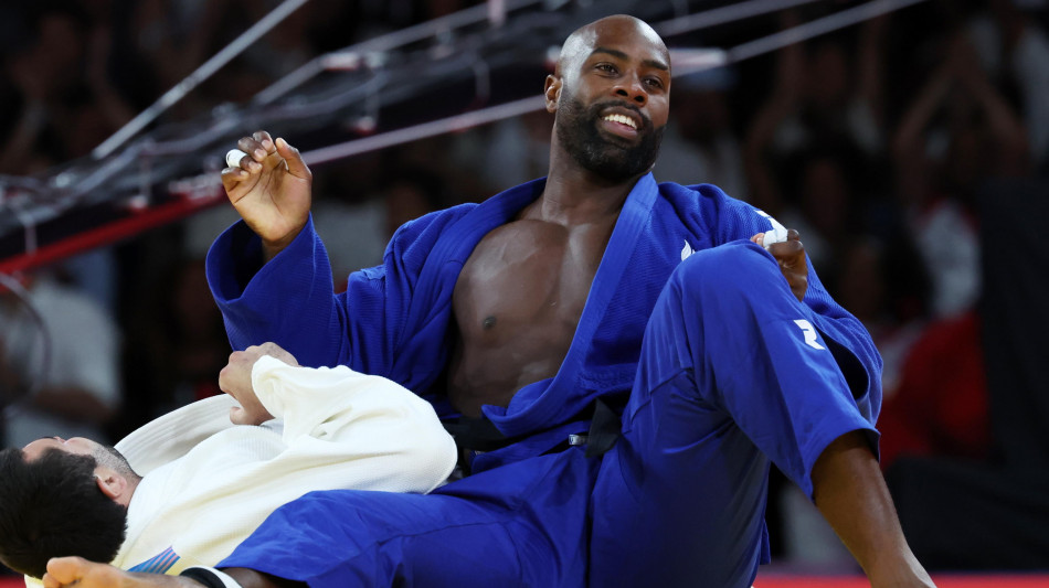 Parigi: Riner trionfa nel judo 100 kg, &egrave; suo terzo oro