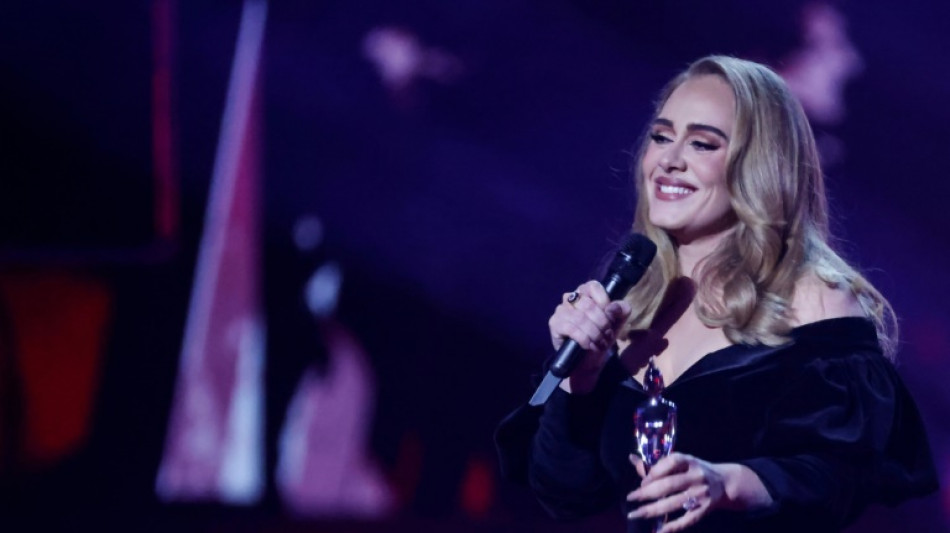 Three wins for Adele at non-binary Brit Awards