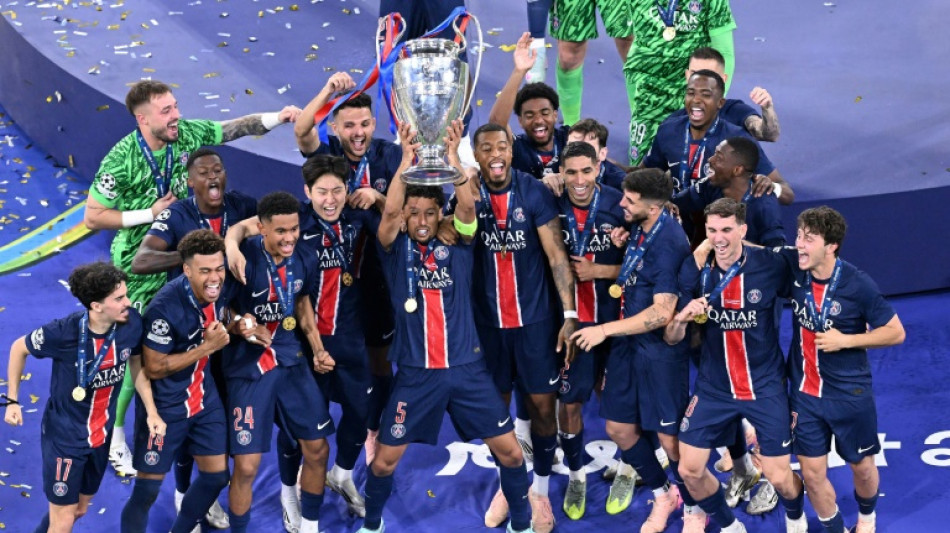 Ligue des champions: le PSG sacr&eacute; pour la premi&egrave;re fois de son histoire 