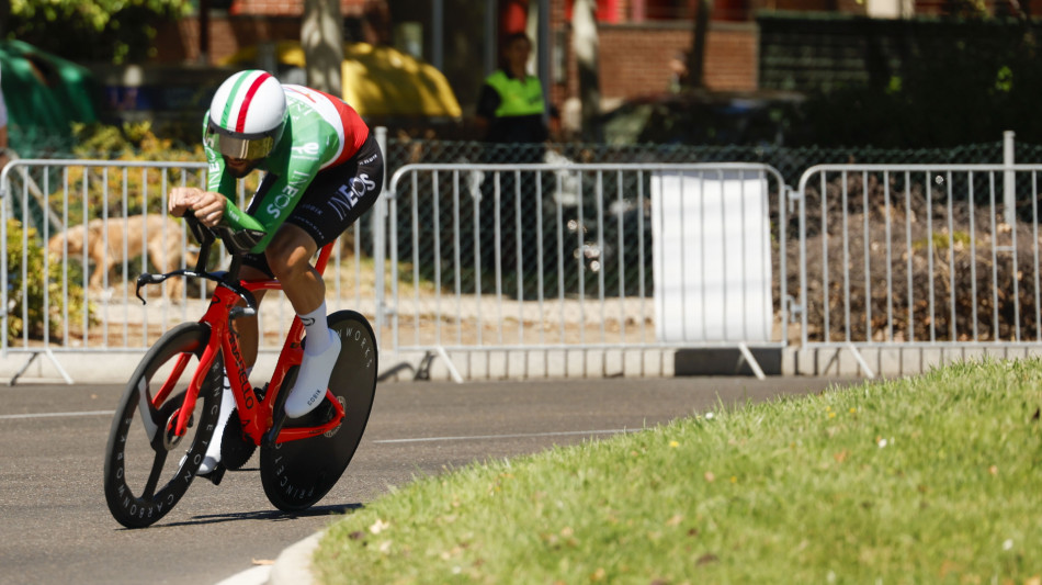 Vuelta: Ganna vince la crono di Valladolid