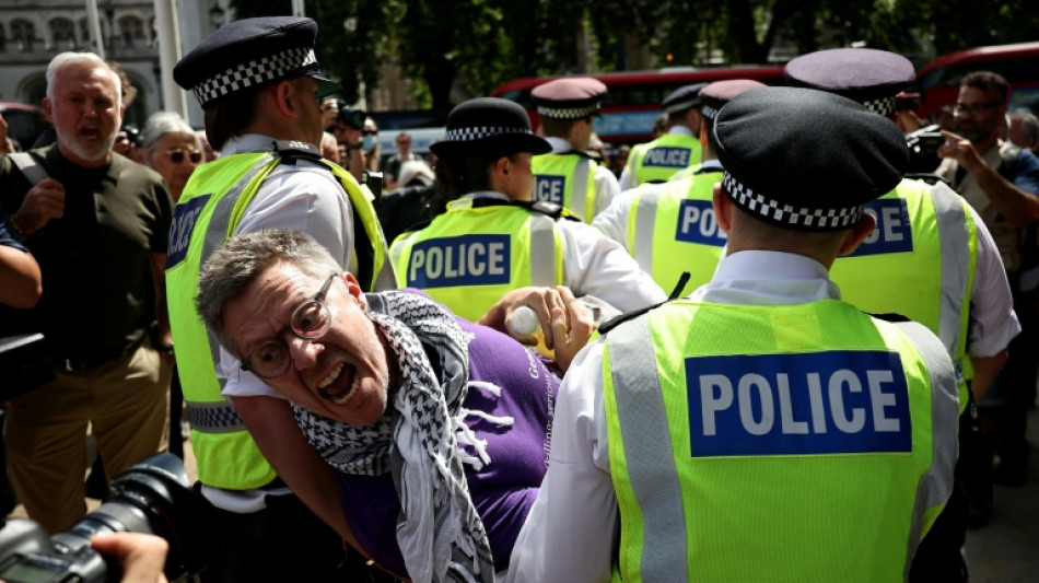 Royaume-Uni: 365 arrestations lors d'une manifestation en soutien au groupe interdit Palestine Action