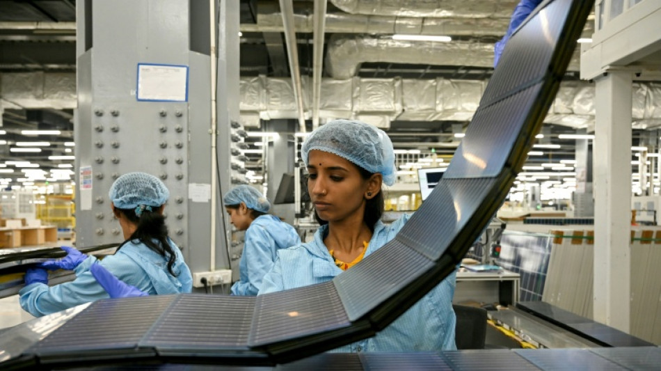 En Inde, la grande course &agrave; la fabrication des panneaux solaires