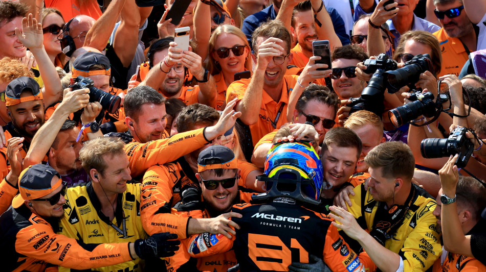 F1: Piastri '&egrave; il giorno che sognavo da bambino, grazie McLaren'