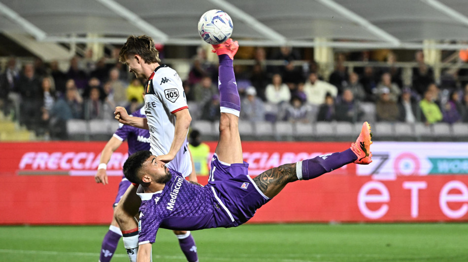 Tra Fiorentina e Genoa finisce in parit&agrave;