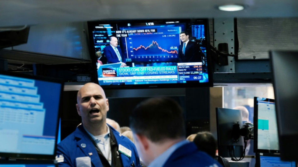 Wall Street termine en ordre dispers&eacute;, un peu rassur&eacute;e sur la Fed