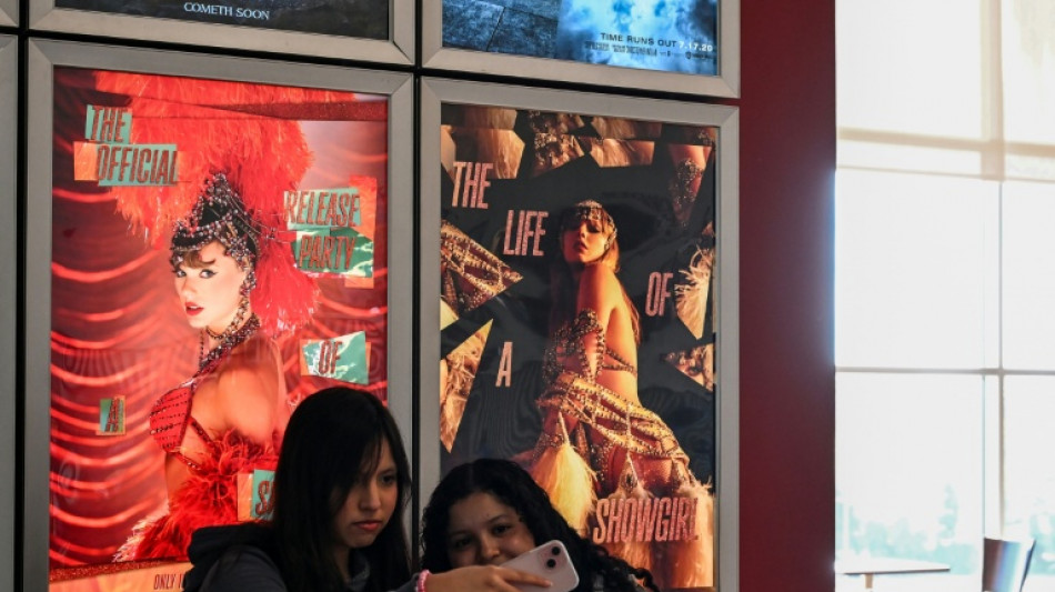 Swift rules N. America box office with 'Showgirl' event