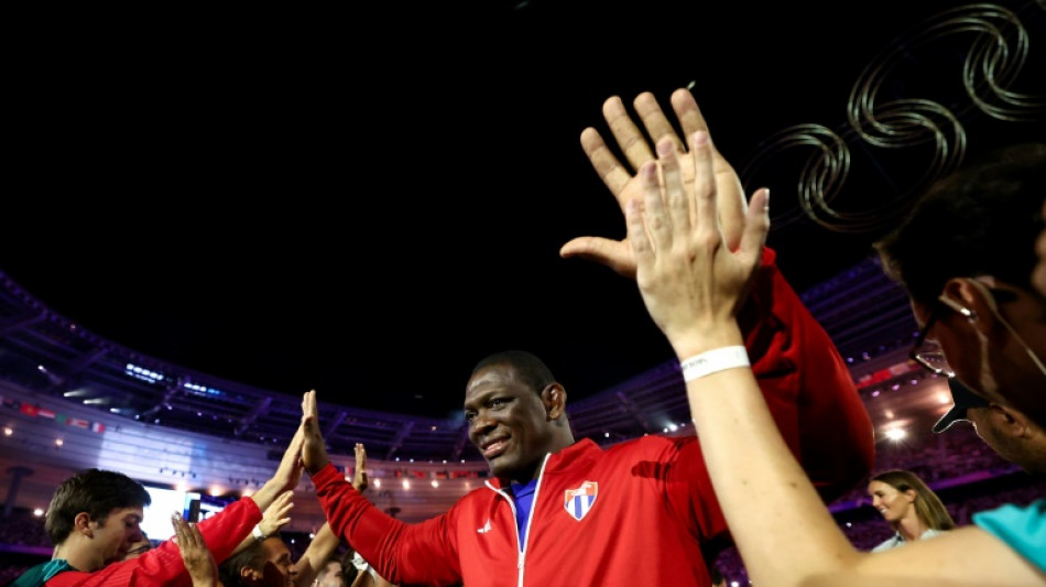 L&eacute;gende olympique, le lutteur Mijain Lopez souhaite l'"ouverture" du sport cubain au monde 