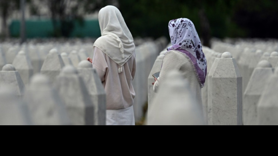 "Douleur dans l'âme": la Bosnie commémore le génocide de Srebrenica, 30 ans après