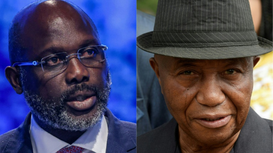 Weah and Boakai in close race for Liberian presidency as vote count begins