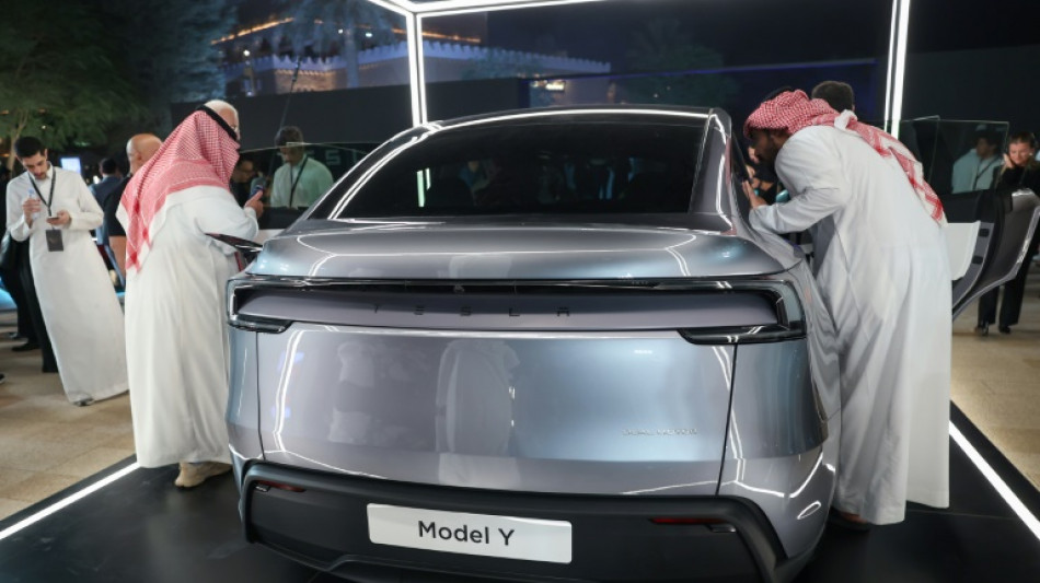 Tesla opens first showroom in oil-rich Saudi