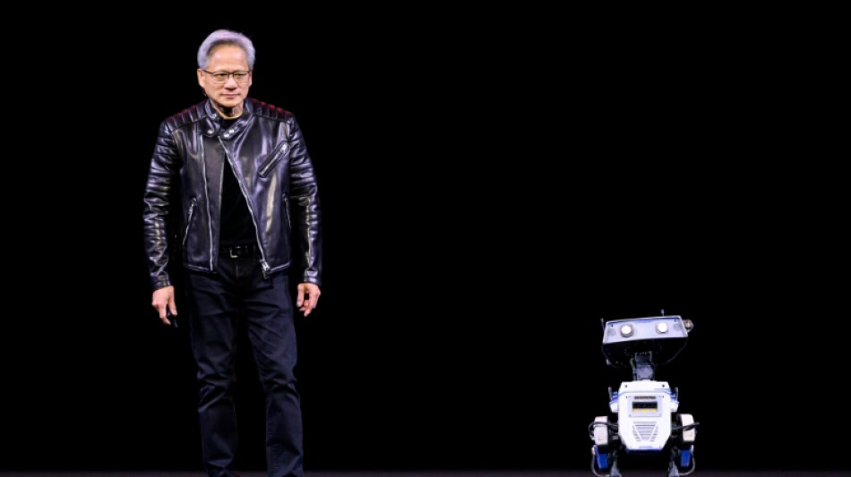 Nvidia CEO in Beijing as US tech curbs, trade war threaten sales