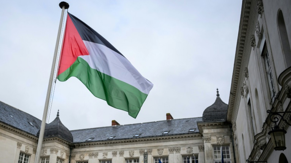 Gut 20 französische Bürgermeister hissen palästinensische Flaggen