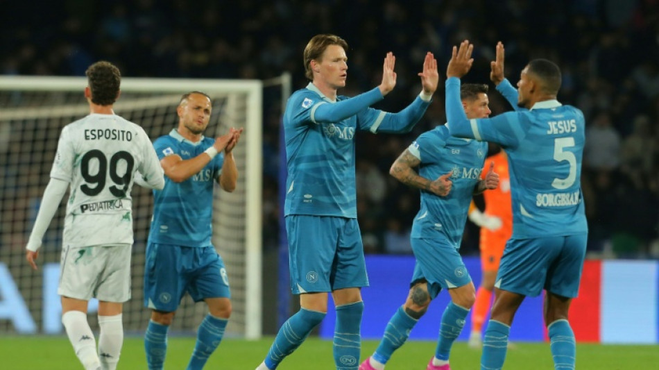 Italie: Naples r&eacute;pond &agrave; l'Inter et revient &agrave; trois points