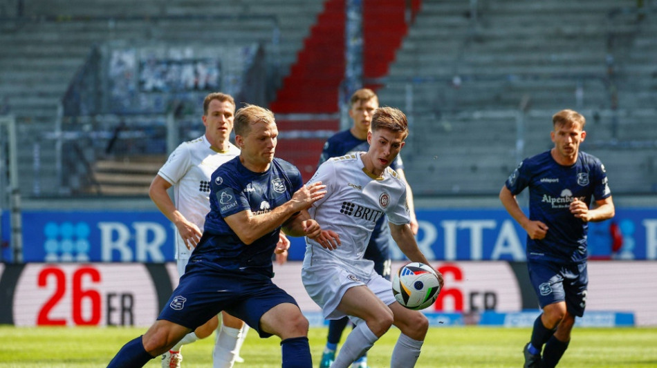 3. Liga: Unterhaching erster Absteiger