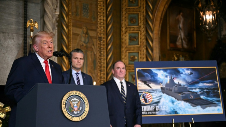 "Trump"-Klasse: US-Pr&auml;sident stellt Pl&auml;ne f&uuml;r nach ihm benannte Kriegsschiffe vor