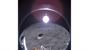 Lights out for wonky US lunar lander, for now 