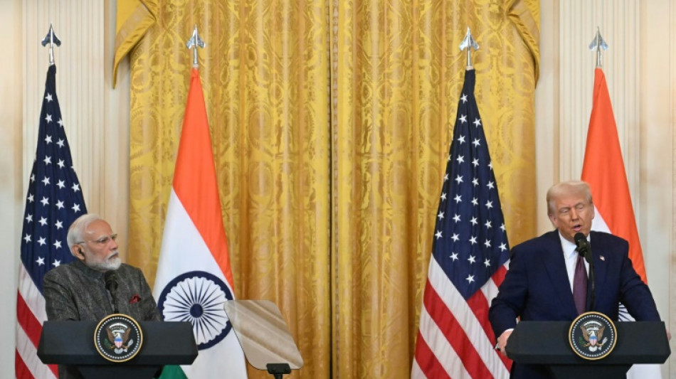 Trump ofrece a India cazas de &uacute;ltima generaci&oacute;n y pide equilibrar la balanza comercial