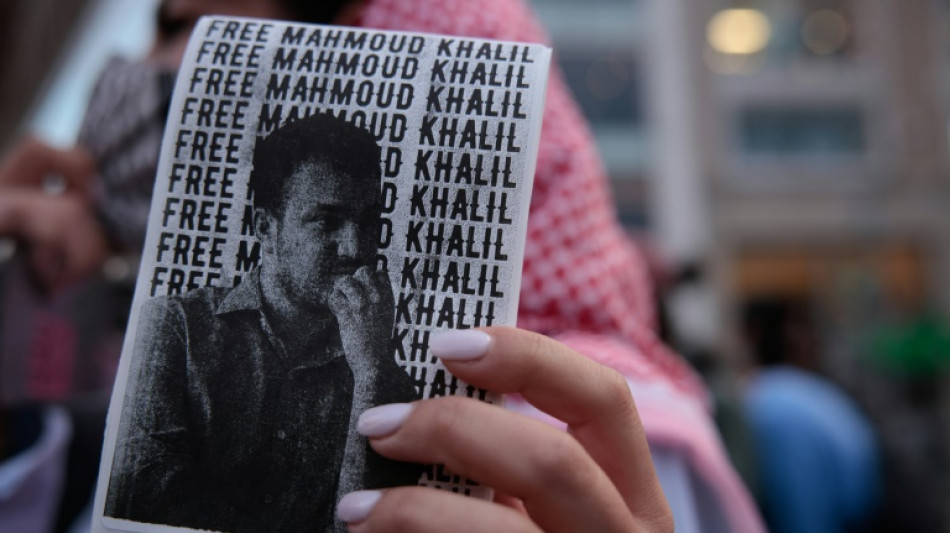 Manifestante s&iacute;mbolo de protestos pr&oacute;-palestinos em Columbia &eacute; libertado nos EUA