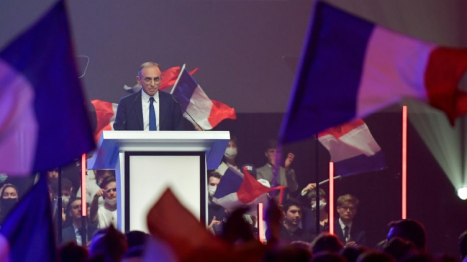 Présidentielle: Zemmour critique "l'assistanat" à Lille, Le Pen attendue à Reims