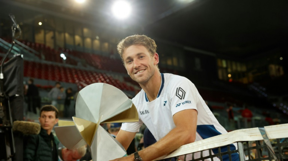 Tennis: vainqueur &agrave; Madrid, l'&eacute;ternel second Ruud brille enfin