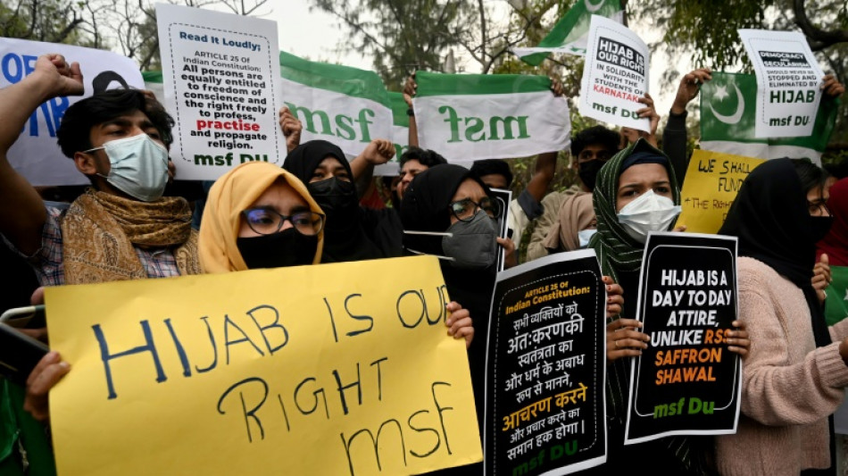 Schools ordered shut in India as hijab ban protests intensify