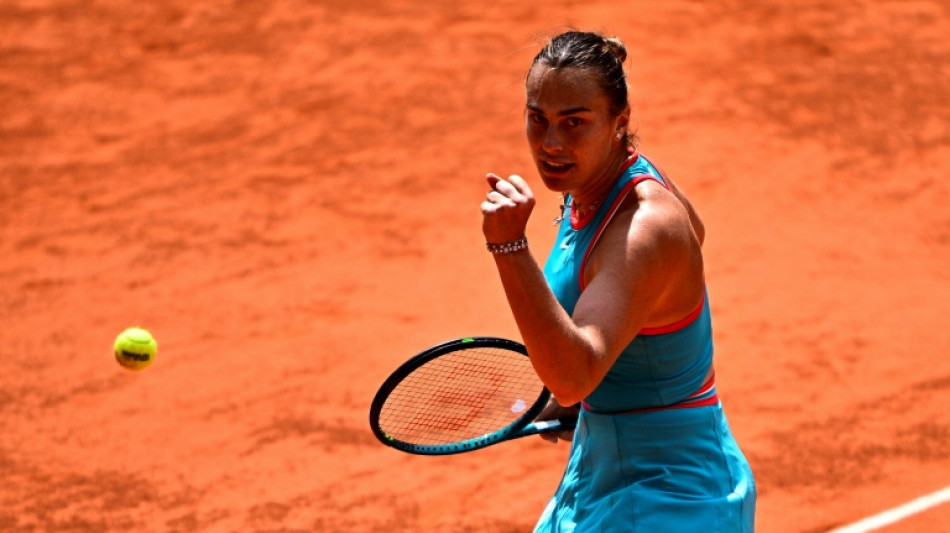 Sabalenka, primera semifinalista en Roland Garros tras ganar a Zheng Qinwen