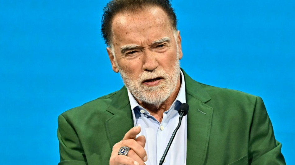 Schwarzenegger surprises Vienna metro users with climate message