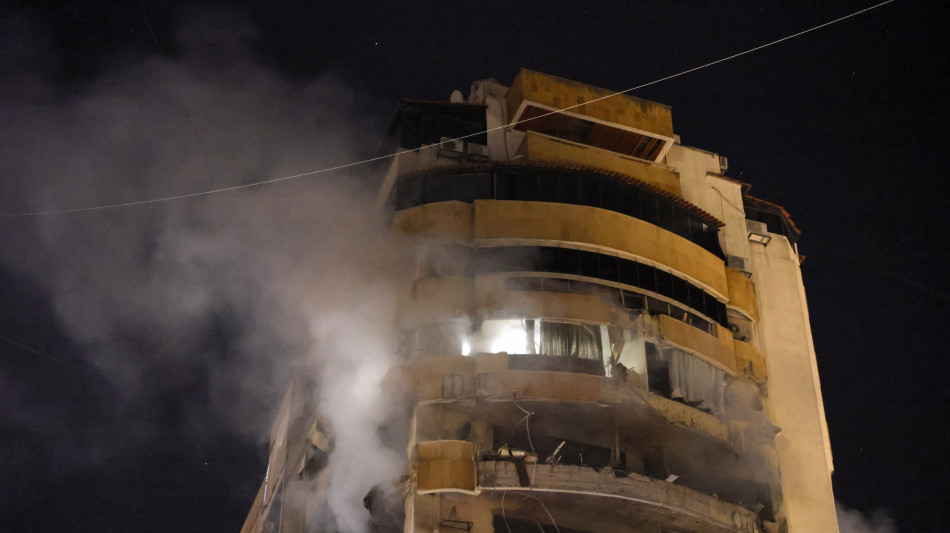 Libano, 6 morti e 24 feriti negli ultimi raid aerei israeliani su Beirut