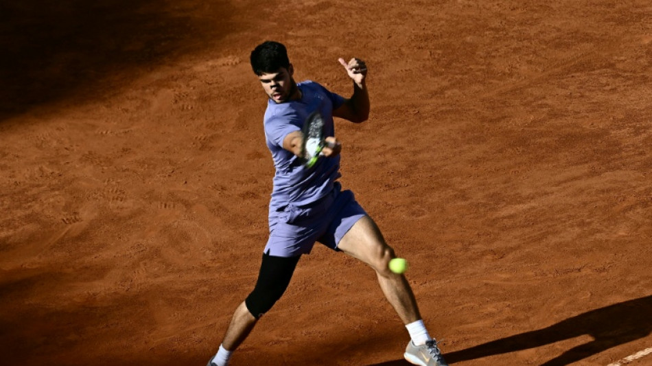 Tennis: Alcaraz &eacute;coeure Sinner &agrave; Rome sur la route de Roland-Garros