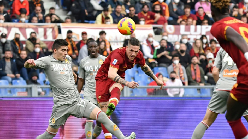 Zaniolo denied late winner as Roma draw with Genoa