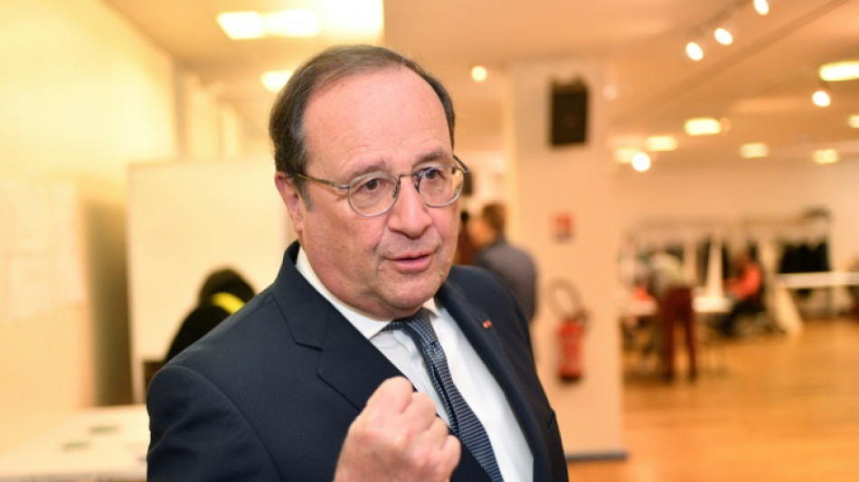 Frankreichs Ex-Pr&auml;sident Hollande warnt vor "Verschwinden" der sozialistischen Partei