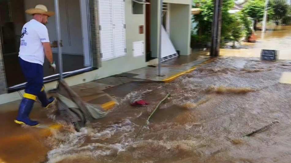 Torrential rains in Brazil leave at least six dead