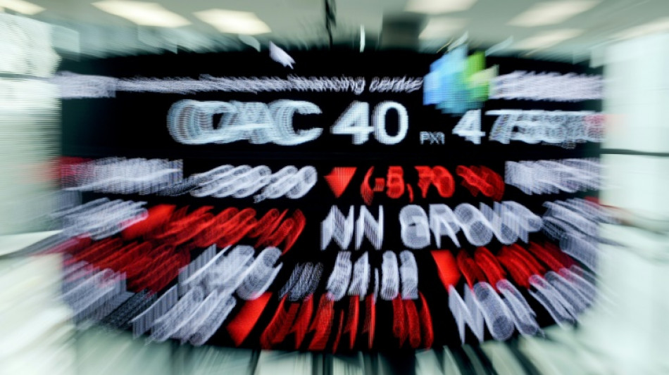 La Bourse de Paris (-0,83%) plomb&eacute;e par les perspectives &eacute;conomiques et le luxe