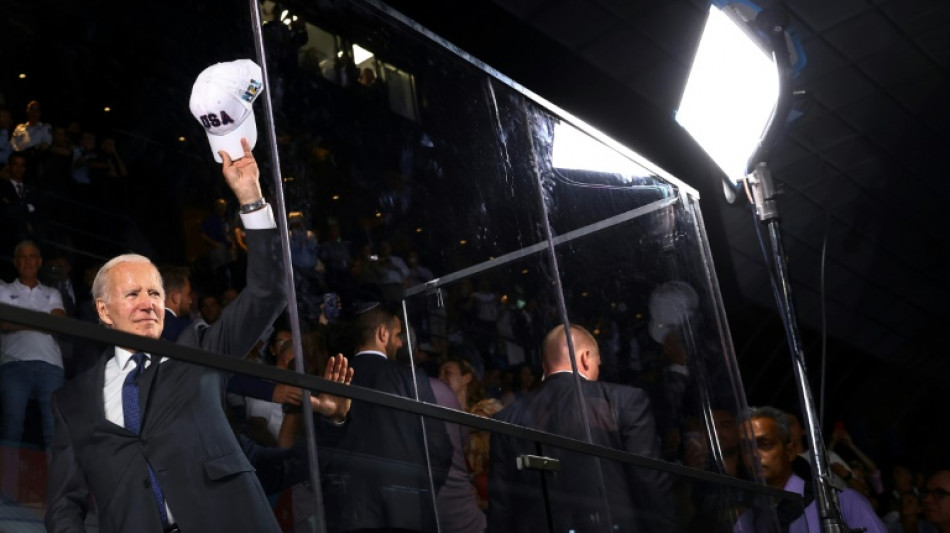 Biden dice que los palestinos necesitan "un horizonte pol&iacute;tico" hacia la paz