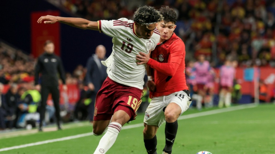 Spain held by Egypt in World Cup warm-up marred by 'intolerable' chants