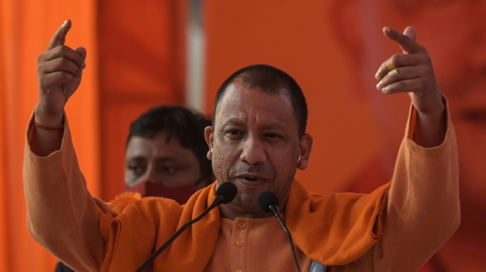 Yogi Adityanath, sacerdote y pol&iacute;tico hind&uacute;, potencial sucesor en India de Modi