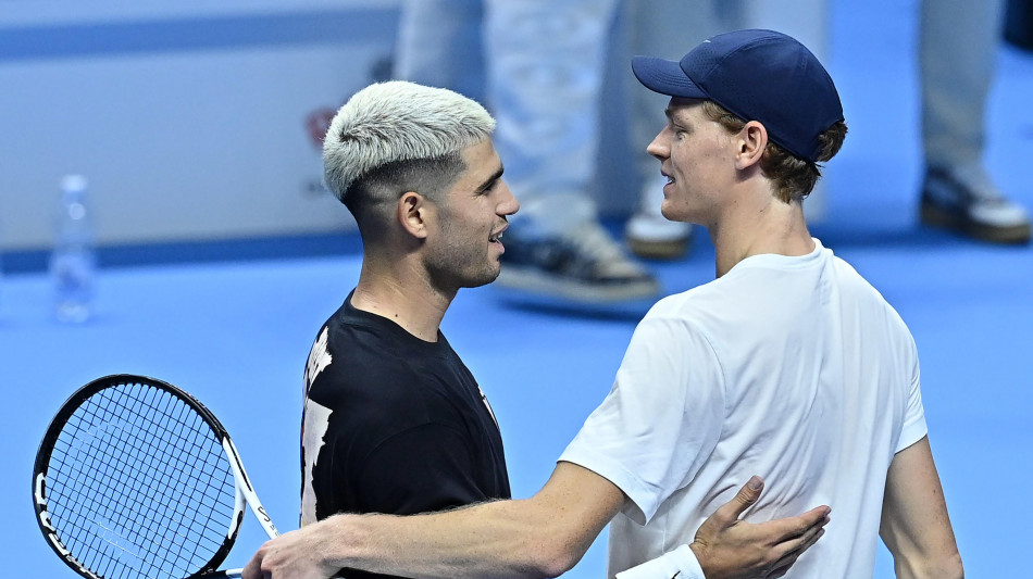 Finals: Alcaraz scherza con Sinner, "Lo vedo più di mia madre"