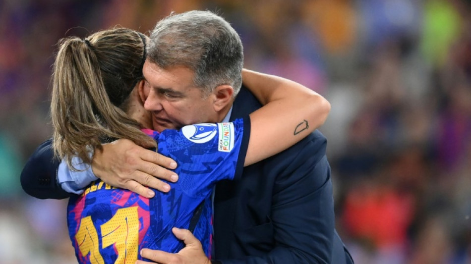 "Estamos tristes" por la lesi&oacute;n de Alexia Putellas, afirma Laporta