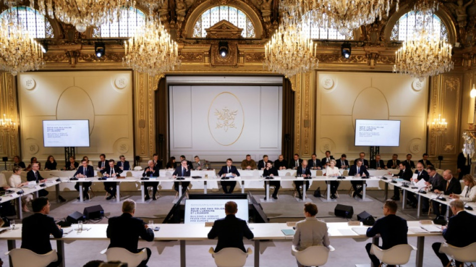 Macron hosts Europe's 'coalition of willing' to protect  Ukraine