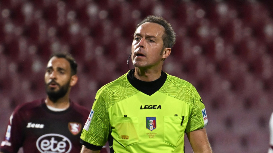 Calcio: Pairetto al 'Maradona', per Verona-Juve c'&egrave; Giua